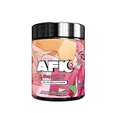 Gamer Supps AFK+® (with Melatonin): Razzz Berry Sorbet - 40 Servings - Keto Friendly Magnesium-Focused Sleep Support Supplement, Apigenin, Sugar Free