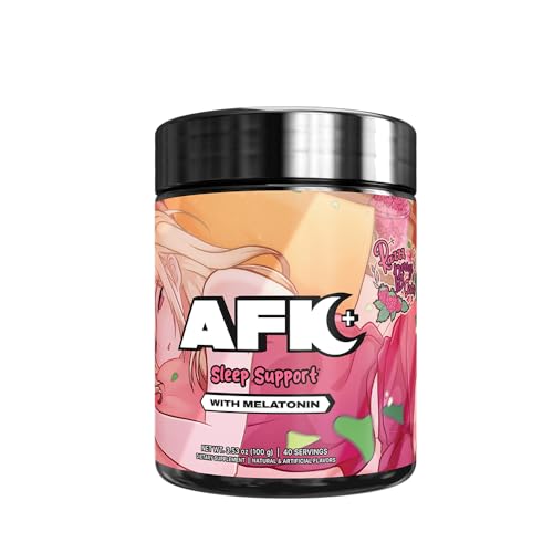 Gamer Supps AFK+® (with Melatonin): Razzz Berry Sorbet - 40