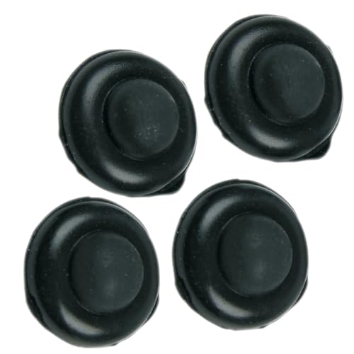 Whirlpool – Lot de 4 tampons de grille de cuisson en caoutchouc - 484000000903