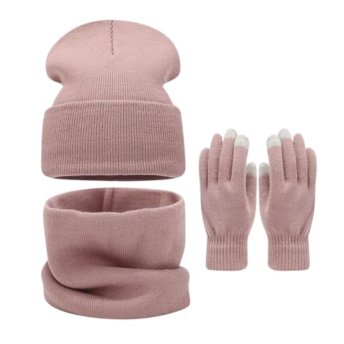Ensemble bonnet snood gants contre le froid glacial pack hivernal doux unisexe