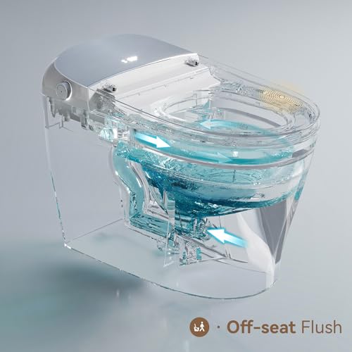 Uncle Brown Luxury Smart Toilet With Bidet Built In thumb #4
