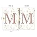 Locomiss Initial Letter M Notebook Journal, Monogrammed Gifts for Women, Journal for Teen Girls, Cute Personalized Floral Journals Notebooks for Women, Hardcover Spiral Notebook 5.5x8.3