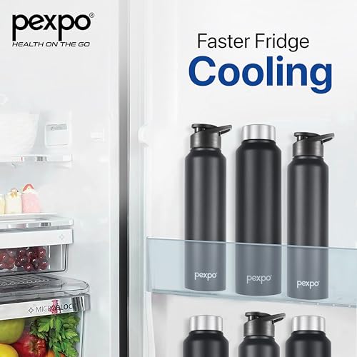 Go24 pexpo Store Go24 pexpo Stainless Steel Water Bottle Chromo - Image 6
