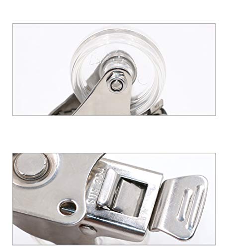 Roulement robuste pour roulette à 4 plaques pivotantes en acier inoxydable 304 - 4