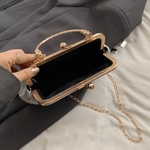 Kiss Lock Purse and Handbag for Women Floral Embroidered Crossbody Bag Kiss Clasp Handbags Medium Tote Shoulder Bags3