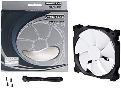 PHANTEKS PH-F140MP V2 Lüfter - 140mm, schwarz/weiß, Black/White