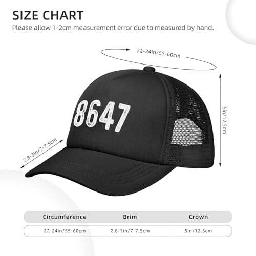 Gorra Trucker para Mujer Negra Ositerpz miniatura 4