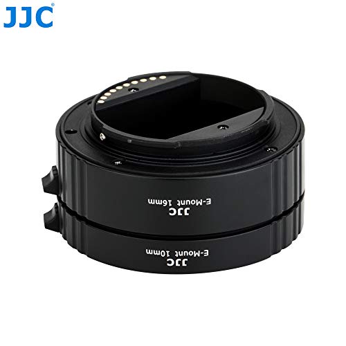 Tubes macro Sony E JJC 10mm 16mm de haute précision pour objectifs plein format
