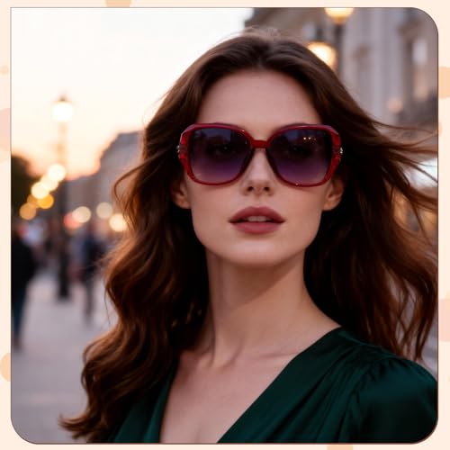 Image of DragonflyDreams Women Large Sunglasses, UV 400 Glasses