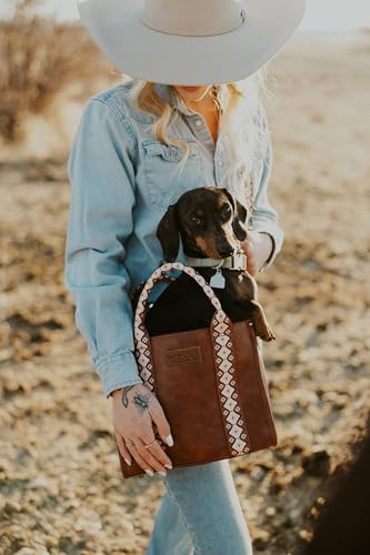 Bolso Tote Wrangler para mujer con asa y cierre miniatura 3
