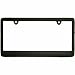 BLVD-LPF OBEY YOUR LUXURY  Real 100% Matte Black Carbon Fiber License Plate Frame TAG Cover FF