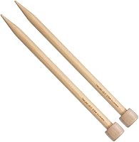 Vista 1 de Clover, agujas de tejido de punto, de bambú, tamaño 13", 14