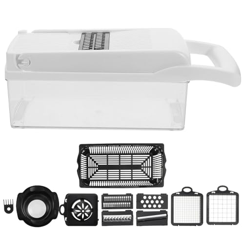Set Multiusos Cortador y Rallador de Verduras Blanco 15 Piezas miniatura 1
