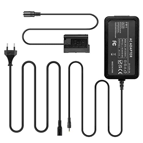 Eh 5 Adaptador de Corriente CA EP 5B acoplador de CC EN EL15 batería simulada para cámaras Nikon Z7 Z6 D7500 D7200 D7100 D7000 D850 D810 D800 D800E D750 D610