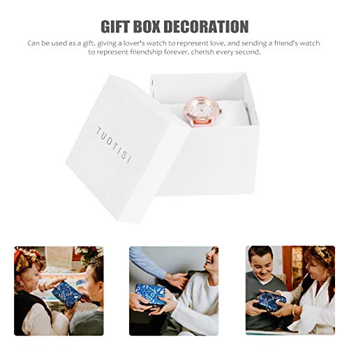 ULTECHNOVO Couro Moda Relógio de Pulso Das Mulheres Assistir À Prova D' Água de Metal Aniversário P