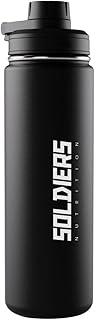 Soldiers Nutrition, Garrafa Térmica 700ml - Soldiers Nutrition Cor:Preto