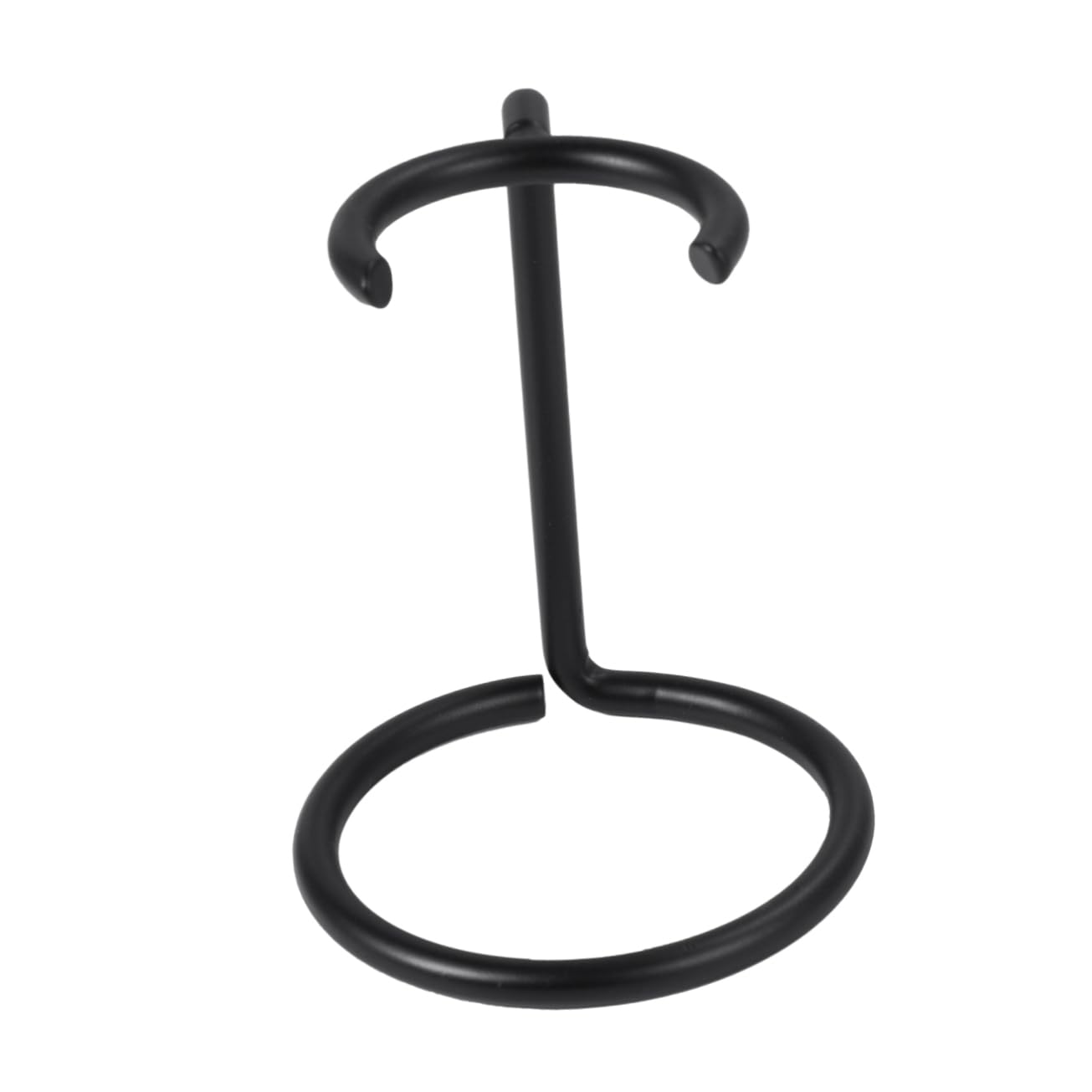 VICASKY Portable Razor Stand and Shaving Brush Holder Dual Bracket Design for Soap Bowl Beauty Tool Rack for Home and Shop Black