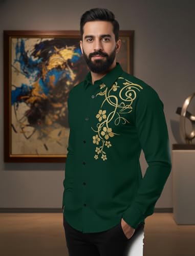 Image of Bellstone Men's Solid Cotton Shirt | Casual | Plain | Full Sleeve | Summer-Regular Fit| Men Stylish Shirt | Everyday Formal Wear |Soft Breathable Fabric | Everyday Smart Casual Wear