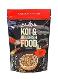 Blue Ridge Fish Food [2lb], Color Rich Formula 3/16" Floating Pellet, Koi and Goldfish
