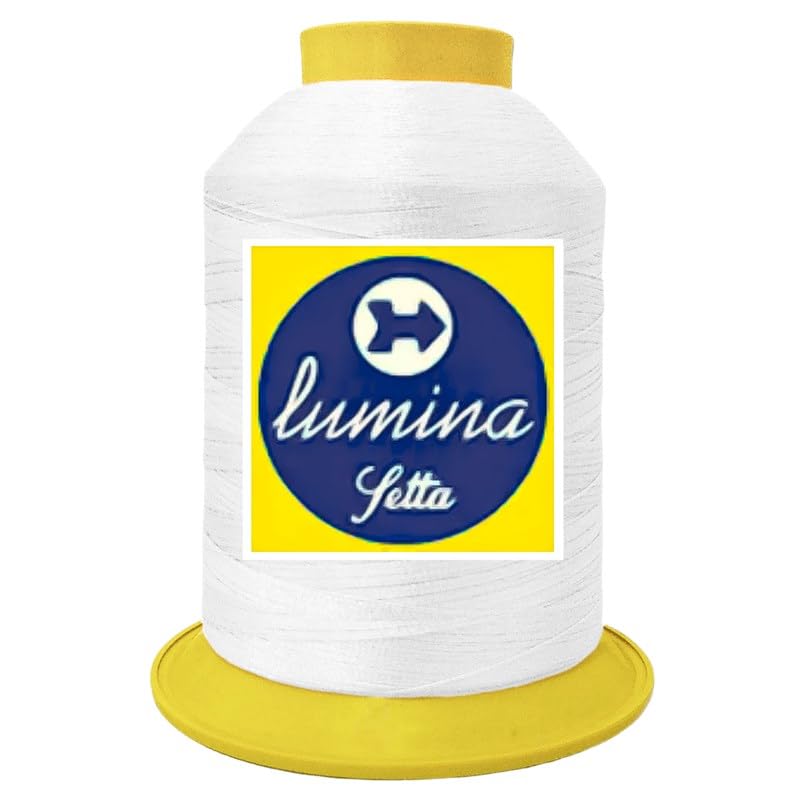 Linha Para Maquina De Bordar Lumina Branca 120 Com 4000 Metros Setta