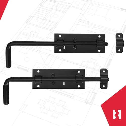 KOTARBAU Verrou de porte - Verrou de porte - Verrou de porte - Verrou de porte - Verrou de porte sectionnel - 320 mm – vue 8
