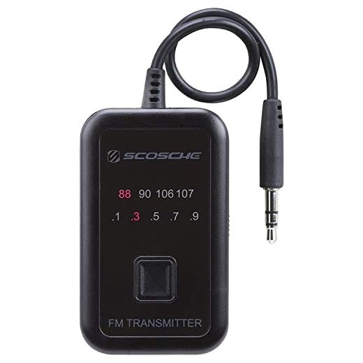 Scosche FMT4 tuneIN Universal FM Transmitter for iPod/MP3 Player
