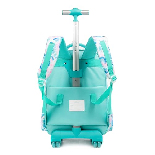 Mochilas de Rodinhas Infantis - Kit de 3 peças com mochila de rodinhas, lancheira e estojo, ideal pa