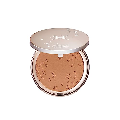 Ciaté London Bamboo Bronzer Mattifying Powder Bronzer, Oil-Controlling Bamboo Powder, Buildable Pigment - (Aruba Island)