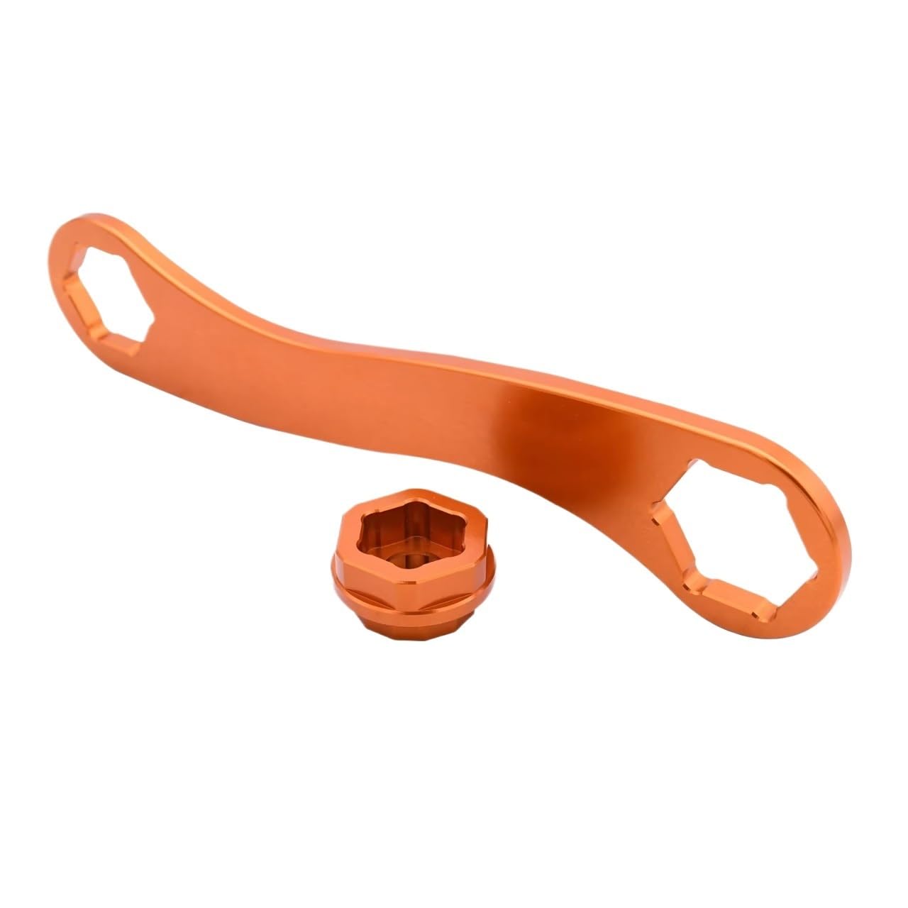 Zxhozdm Orange Wrench For For Te Fe 250 300 Fc Tc Fx Tx 125-701 2014-2023 Front Rear Axle Removal Tool For 390 For Duke 690 790 890(Orange Wrench)