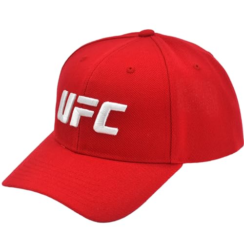 UFC Baseball Cap, Red, One Size