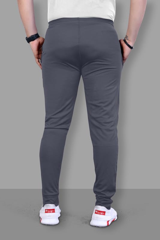 Image of NoseQueen Regular Track Pants for Man | Men Trackpant | Night Pants for Man with with Zippered Pockets, Drawstring Waist