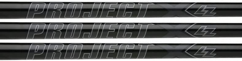 Project X LZ Blackout Black Onyx Wedge Shafts - Set of 3 - Choose Flex (6.5 (X-Stiff) Flex)
