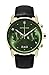 Produktbild DeTomaso SORPASSO Chronograph Limited Edition Gold Green Herren-Armbanduhr Analog Quarz Leder Armband Schwarz