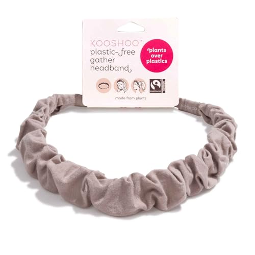 Image of KOOSHOO Head-Band for Men and Women - Durable, Plant-Based Hair Accessory - Versatile Sports Sweatband - Elastic Thick Sweat Band for Women & Men - Great for Running, Yoga, Exercise, etc