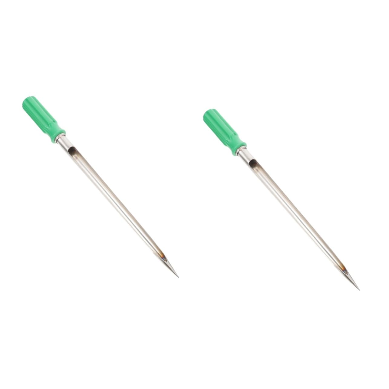 BESPORTBLE 2pcs Grain Probe Sampler Stainless Steel Cereal Sample Probe Lab Vet Feeder for Corn Rice Sampling