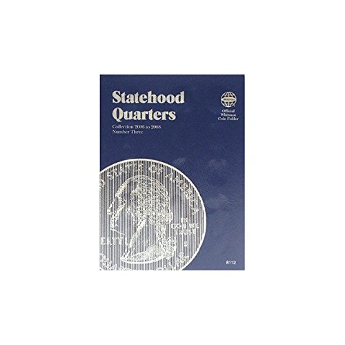 Whitman Coins Statehood Quarters Folder No.3 (2006-2008)