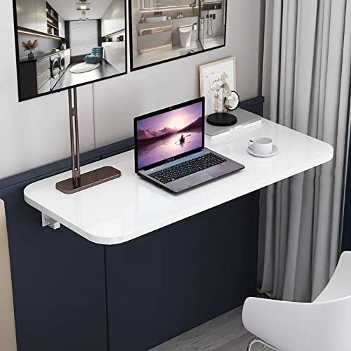 Wall-mounted Folding Table,Wall-mounted Dining Table,Folding Table, Kitchen & Dining, Laundry Room,Wall Desk Against the Wall Table,Suitable for Kitchen,Living Room, Bathroom, Balcony ( Color : A , Si