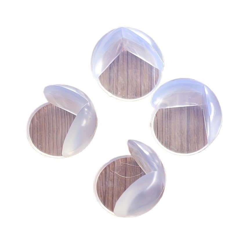 8/4 Szt. Dziecko Silikonowy Ochraniacz Narożnik Stołu Pokrywa Ochronna Osłona Antykolizyjna Dla Dzieci(4pcs)