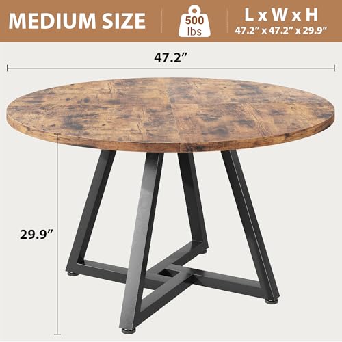11% Off Jocoevol Round Dining Table for 4 - Image 3