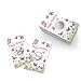 SRWNFOS 50Pcs Welcome to The Birthday Party Scratch Off Game, Butterfly Scratch Cards for Birthday Party, Lottery Group Game Raffle Tickets for Butterfly Lovers, Funny Floral Baby Shower Activity