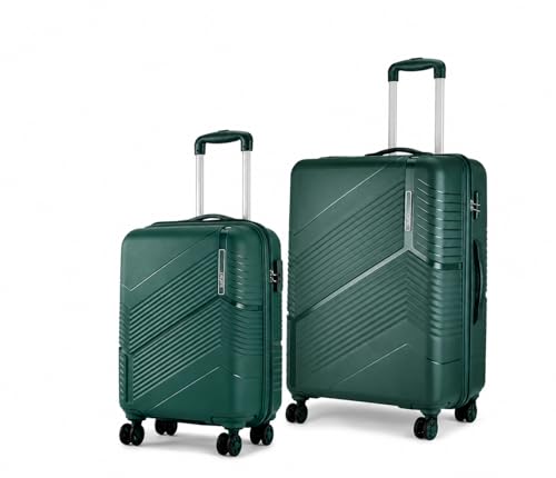 Image of Safari Carter PRO Hard-Sided Polypropylene 3 Years Warranty Luggage Set of 2 Trolley Bags (55 & 67 cm)
