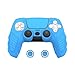 PMW PS5 コントローラー用シリコンプロテクト | 滑り止めシリコンカバー | PS5 DualSense コントローラーに対応 | アナログスティック用シリコンカバー＆タッチパッドステッカー付き