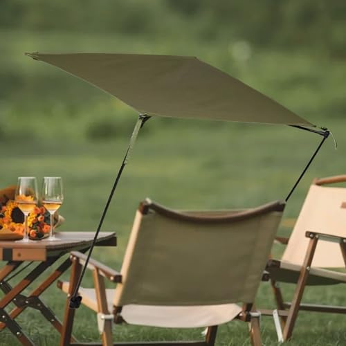 Toldo Plegable de Sombra para Silla de Playa que Alivia el Calor 4