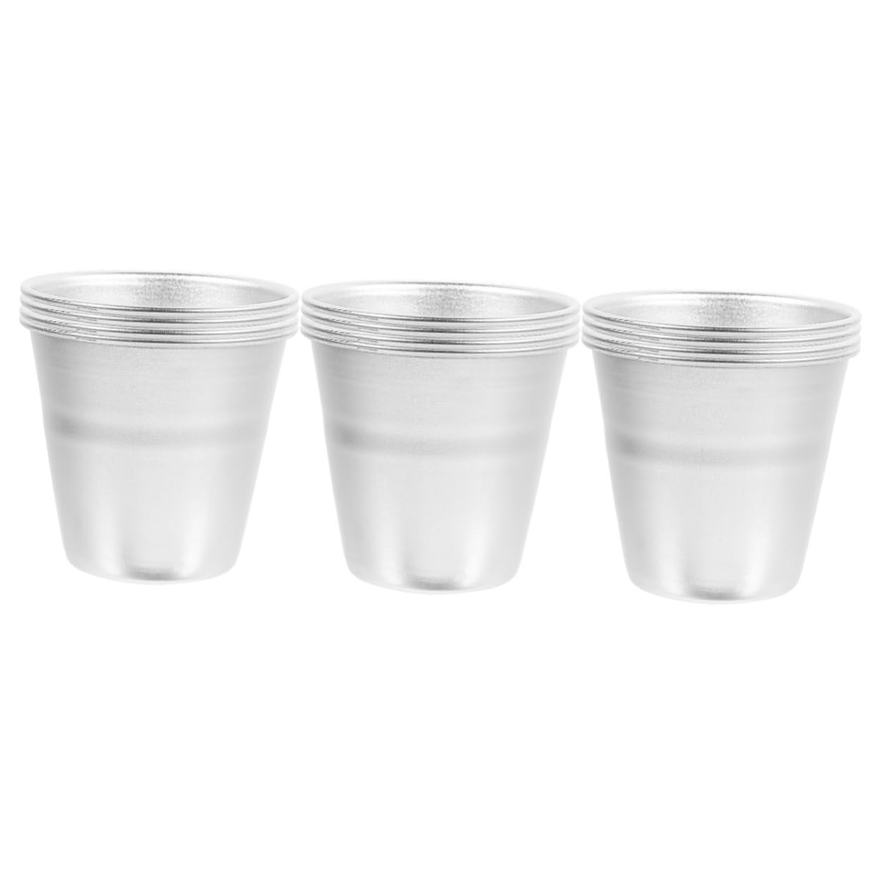 MAGICLULU 12 Piezas Molde De Pudín Molde Para Cupcakes Molde Para Pasteles Moldes De Pastel Para Hornear Formas Baking Accessory Moldes Para Hornear Pasteles De Aluminio