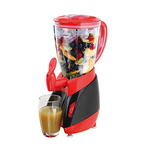 Domoclip DOP141RN Blender avec Robinet Verseur rouge/noir 1,5 Litre, 350