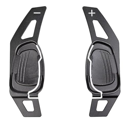 Compatible With A5 S3 S5 S6 S8 SQ5 RS3 RS4 RS5 RS6 RS7 RSQ �Ԃ̃X�e�A�����O�z�C�[���V�t�g�p�h���G�N�X�e���V���� �p�h���V�t�g �G�N�X�e���V����(Black)