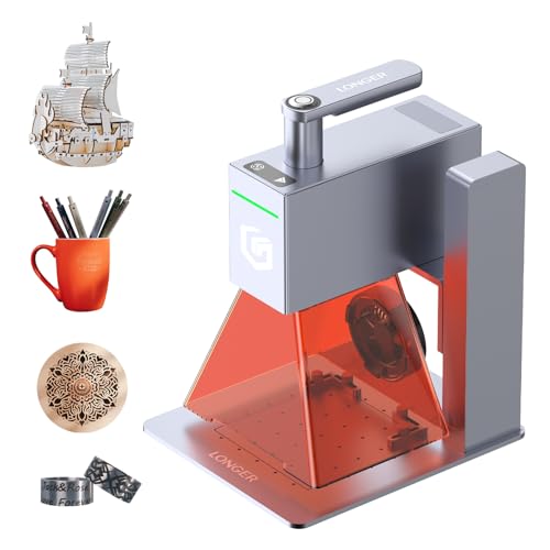 Protezione di sicurezza: la macchina per incisione laser Nano è dotata di una copertura protettiva e di occhiali di sicurezza, che evitano efficacemente irritazioni agli occhi e li proteggono. Il sistema di protezione dai movimenti arresta automaticamente la macchina in caso di scuotimenti anomali durante il funzionamento, garantendo la massima sicurezza. Inoltre, la funzione di protezione termica interrompe l’attività della macchina se rileva una fiamma o un surriscaldamento nell’area di incisione.