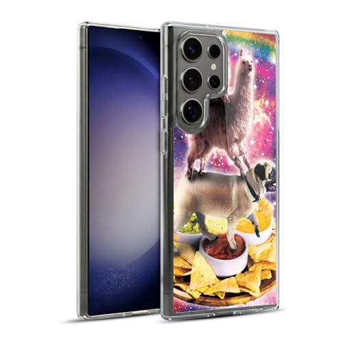 Funda protectora de gel para Samsung Galaxy S23 Ultra 5G transparente