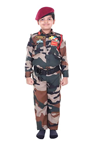 Image of Raj Costume Boys Superhero Costume Set with Mask | Blue Red Full Sleeve T-Shirt & Track Pants | Kids Fancy Dress for Birthday Party, School Function | Stretchable Comfortable | 6-7 Years