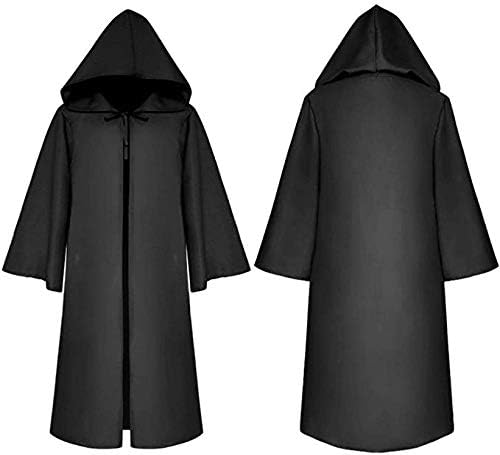 Vista 2 de Cos2be Capa de gorra con capucha de monje medieval, sacerdote